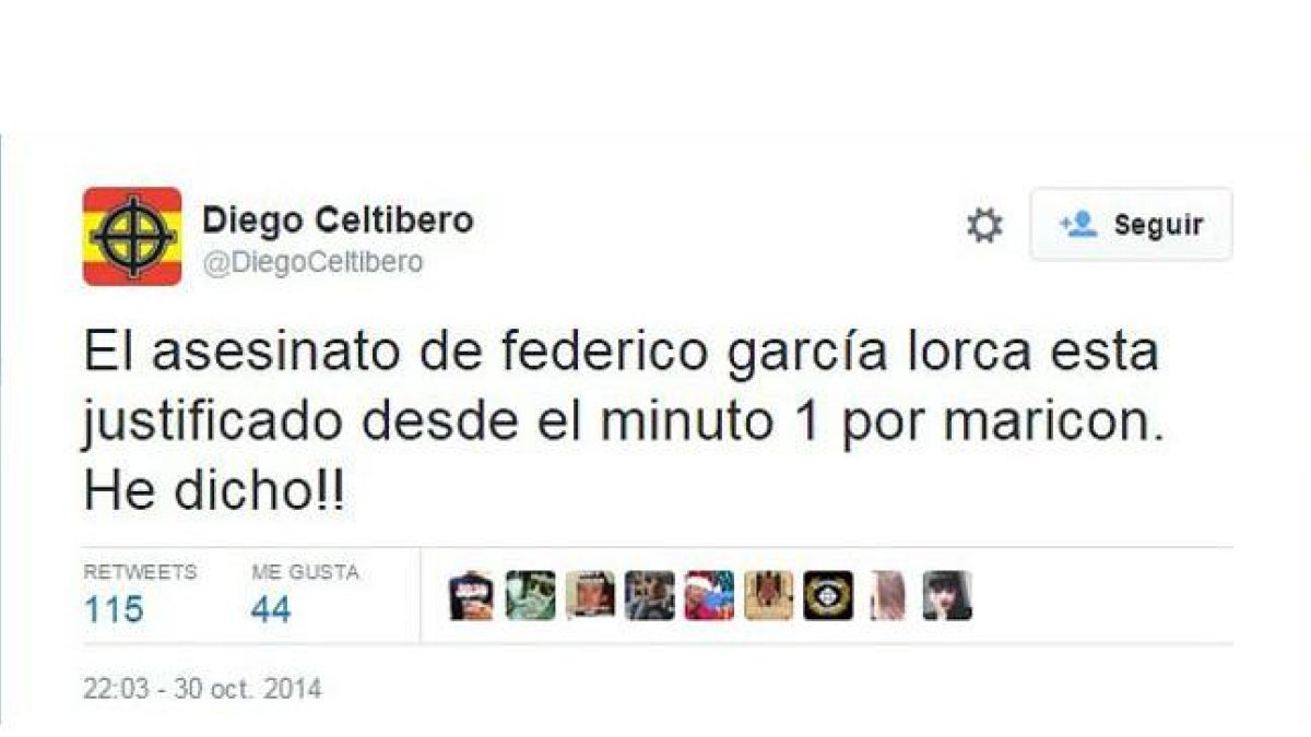La Fiscalía de Delitos de Odio y Discriminación en Cataluña ha abierto una investigación.-TWITTER