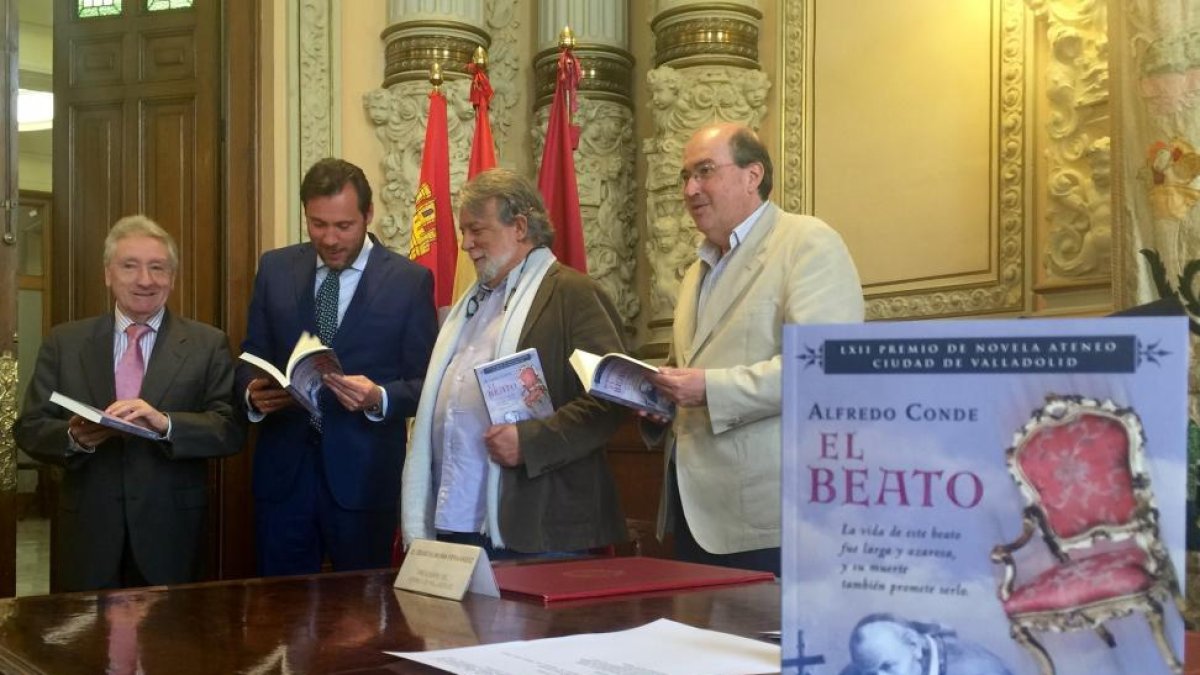 Presentación de la edición de El beato, novela ganadora del 62 Premio Ateneo Ciudad de Valladolid-ICAL