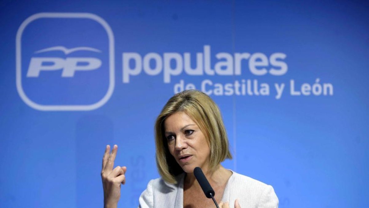 Intervención de la secretaria general del Partido Popular, María Dolores de Cospedal, en la reunión del Comité Ejecutivo del PP de Castilla y León-Ical