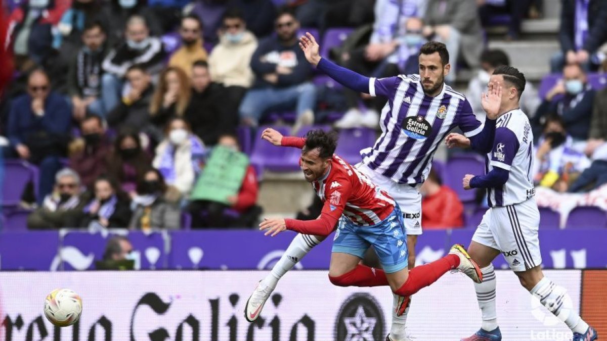Kiko Olivas, en el duelo ante el Lugo. / LA LIGA