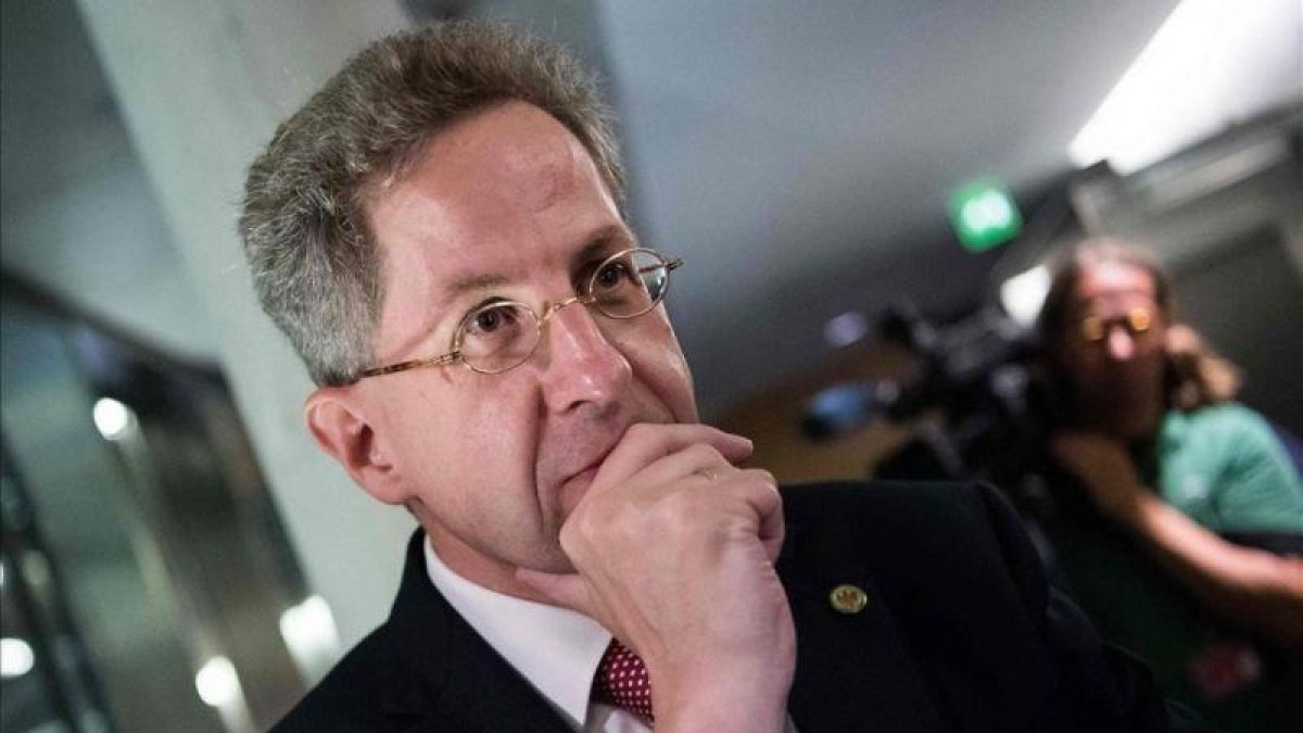 El jefe de los servicios de inteligencia del Gobierno alemán, Hans-Georg Maassen.-BERND VON JUTRCZENKA (AFP)