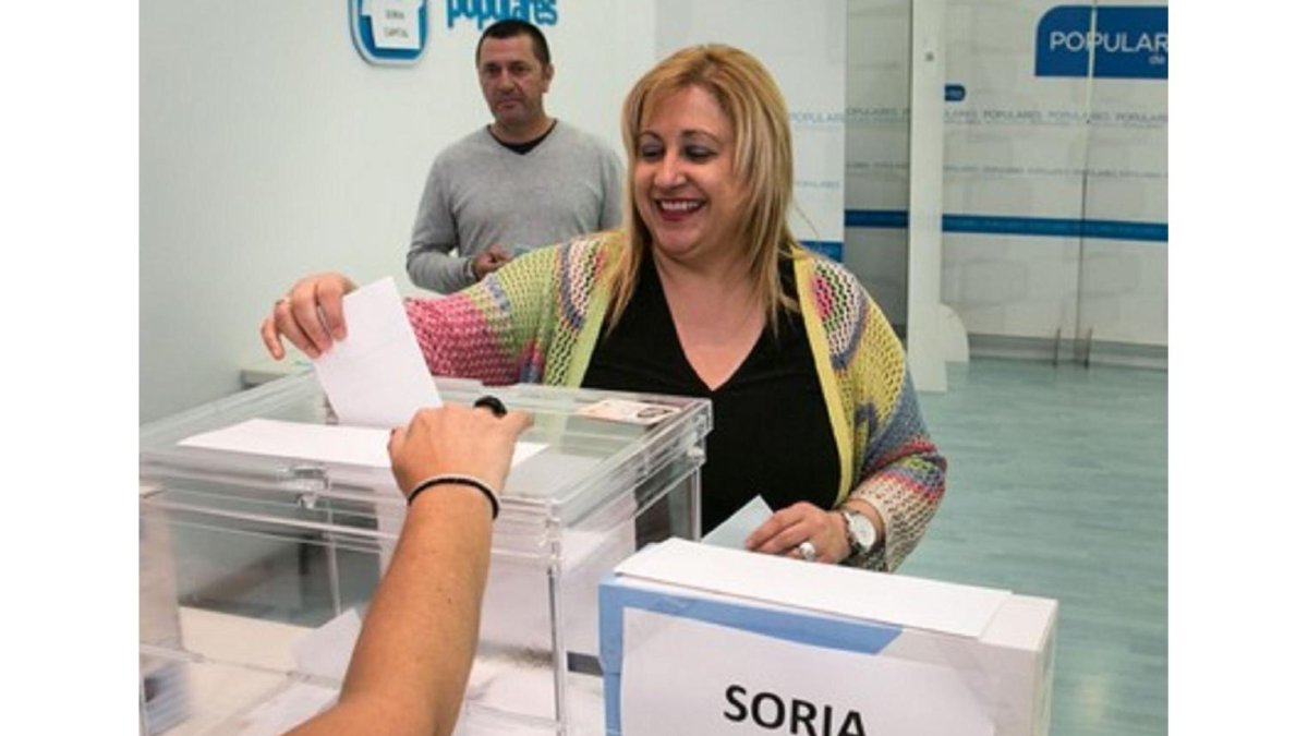 La presidenta del PP en Soria, Yolanda de Gregorio-Concha Ortega / ICAL