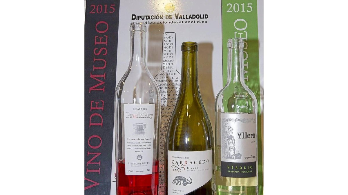 Los tres vinos ganadores-E. M.