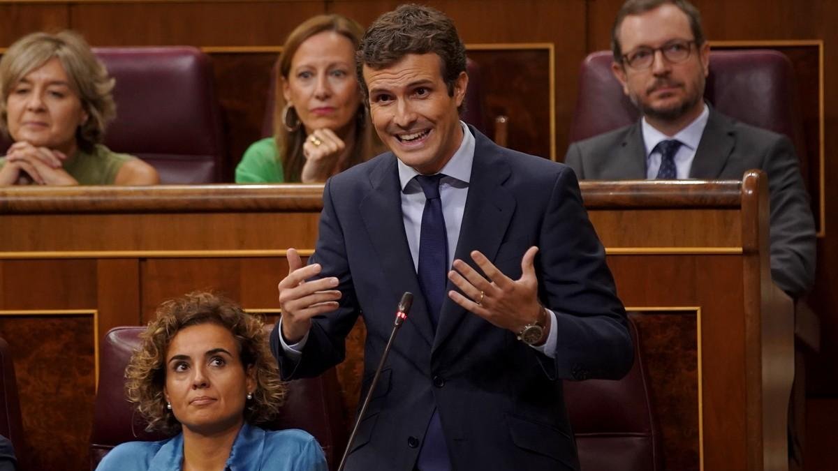 Casado, en el Congreso-JOSE LUIS ROCA