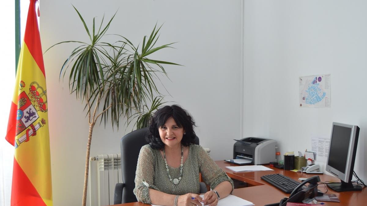 La alcaldesa de Cigales, Pilar Fernández-E.M.
