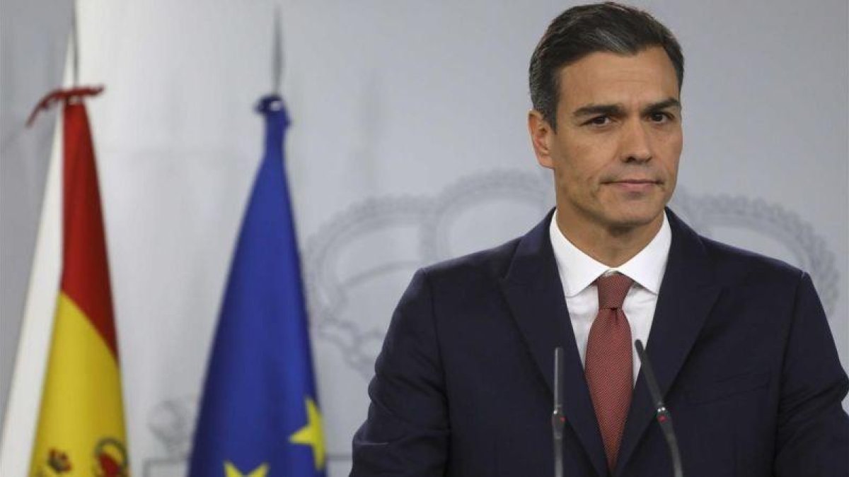 El presidente del Gobierno, Pedro Sánchez, durante la rueda de prensa.-REUTERS / SUSANA VERA