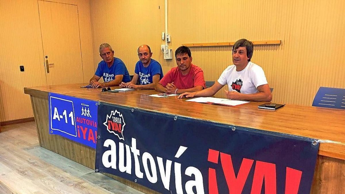 Valladolid, Soria y Burgos se alían para exigir la finalización de la A-11. Los colectivos ‘Soria ¡YA!’, ‘A 11 Pasos’, de Peñafiel y ‘Aranda de Duero por las Infraestructuras’, se hermanarán el 25 con una m-ICAL