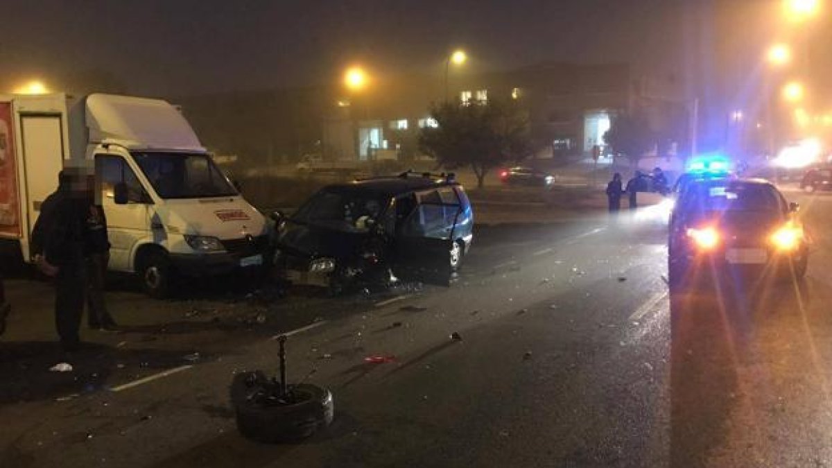 Vehículos accidentados-POLICÍA MUNICIPAL