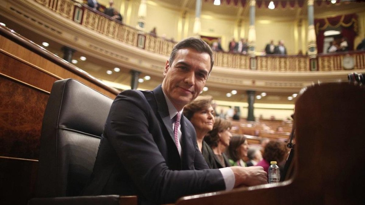 El presidente de Gobierno en funciones y secretario general del PSOE, Pedro Sánchez-EUROPA PRESS