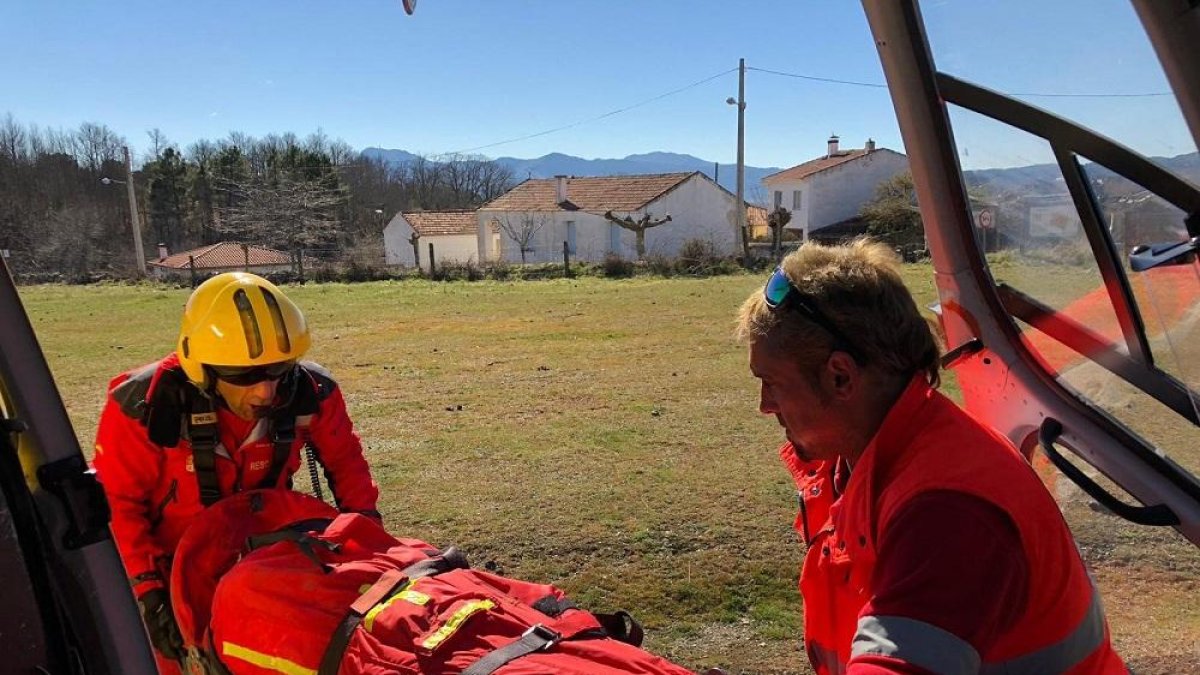 Imagen del rescate.-JCYL