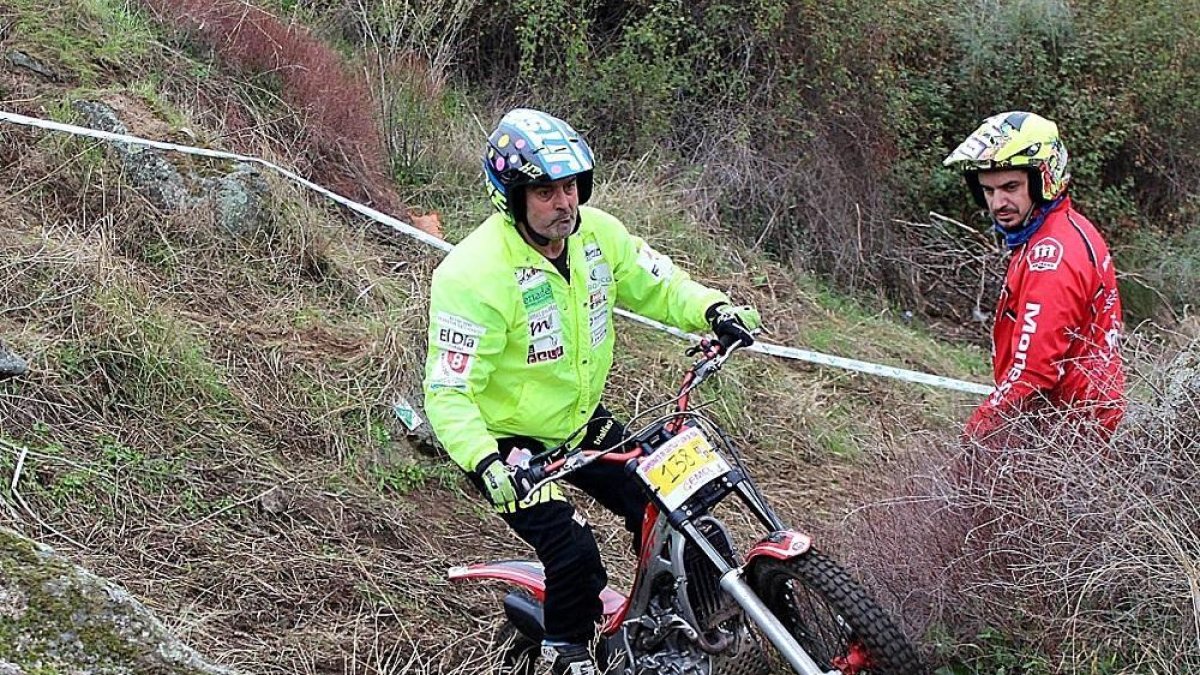 Ricardo Domínguez (CD Portillo), campeón de Castilla y León en TR4.-E.M.