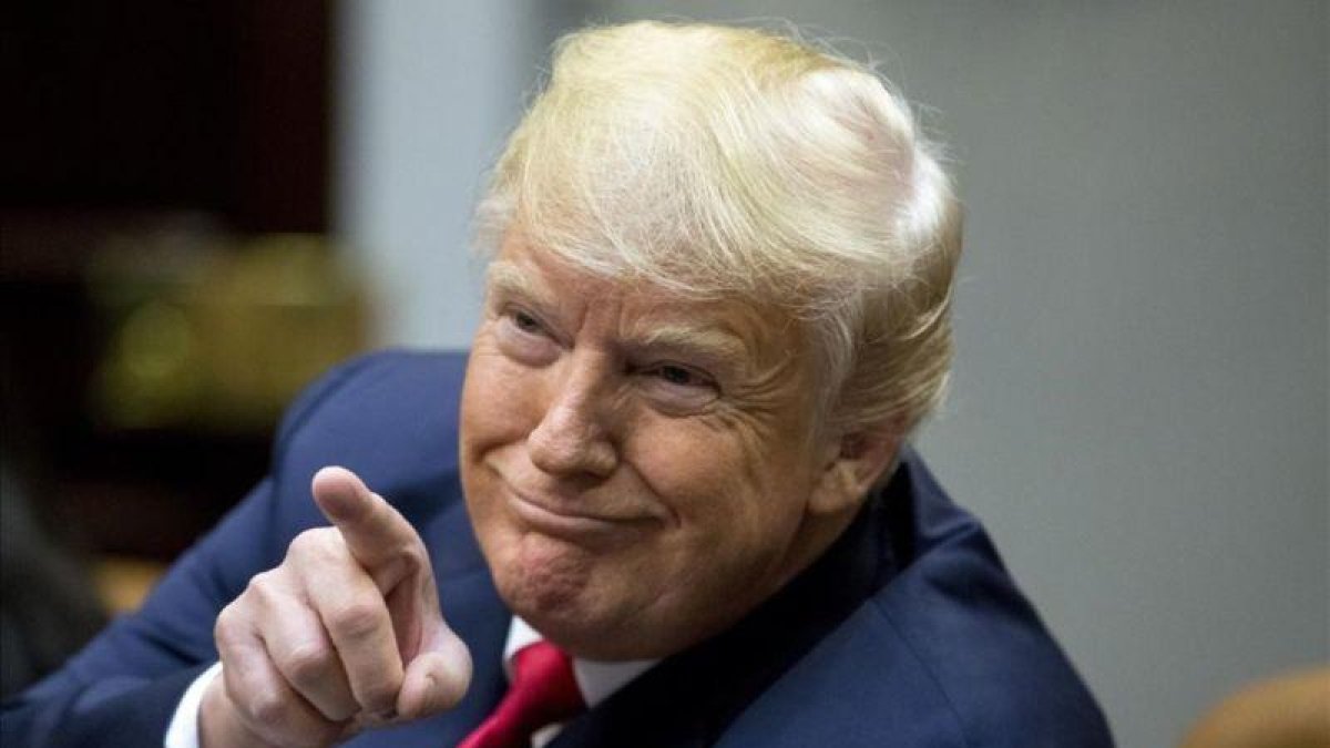 El presidente de Estados Unidos, Donald Trump.-MICHAEL REYNOLDS (REUTERS)