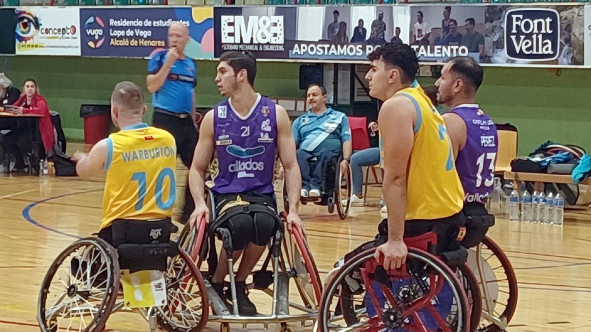 Ilunion-Fundación Aliados jugado en el pabellón Fundación Montemadrid. / EL MUNDO