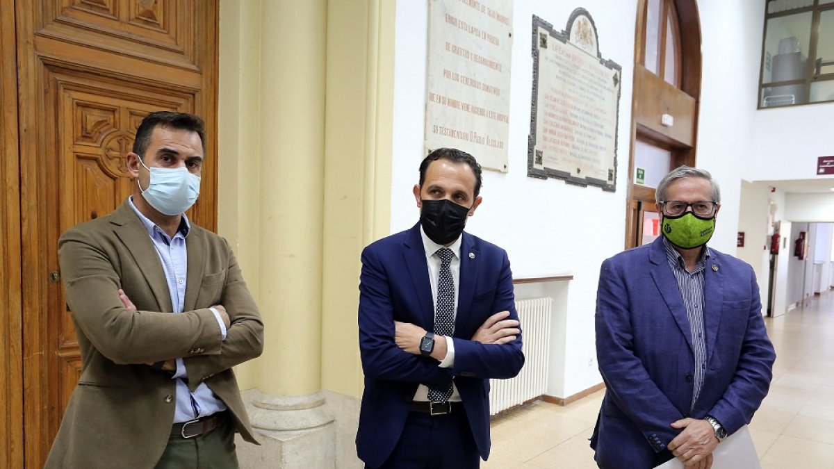 El presidente de la Diputación de Valladolid, Conrado Íscar.- ICAL