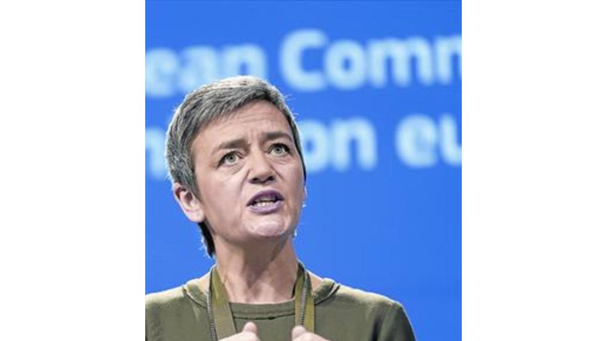 La comisaria de competencia, Margrethe Vestager-Thierry Monasse