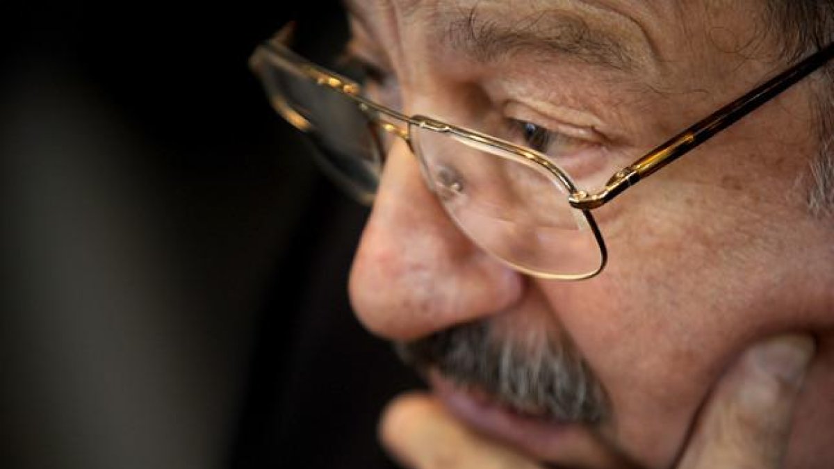Umberto Eco, en una imagen de mayo del 2015.-JOSÉ LUIS ROCA