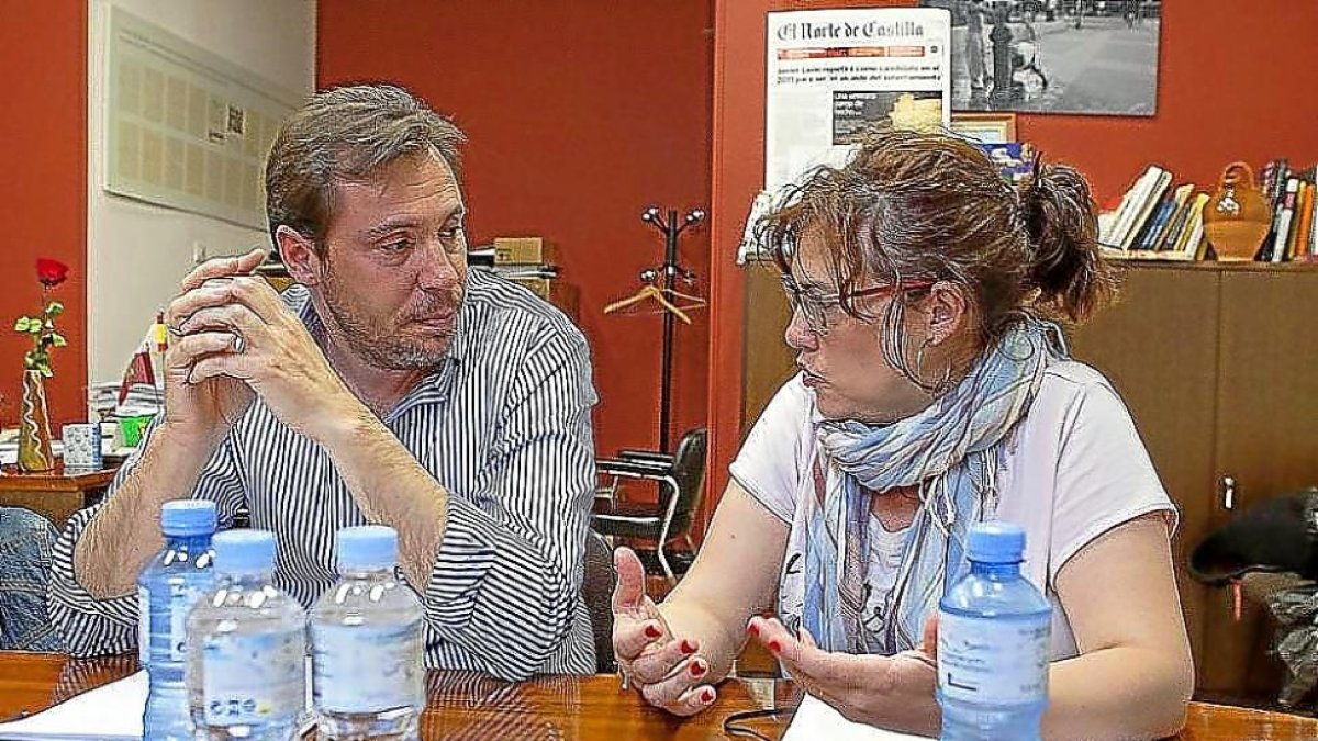 Óscar Puente y Rosario Chávez en una imagen de archivo.-E. M.
