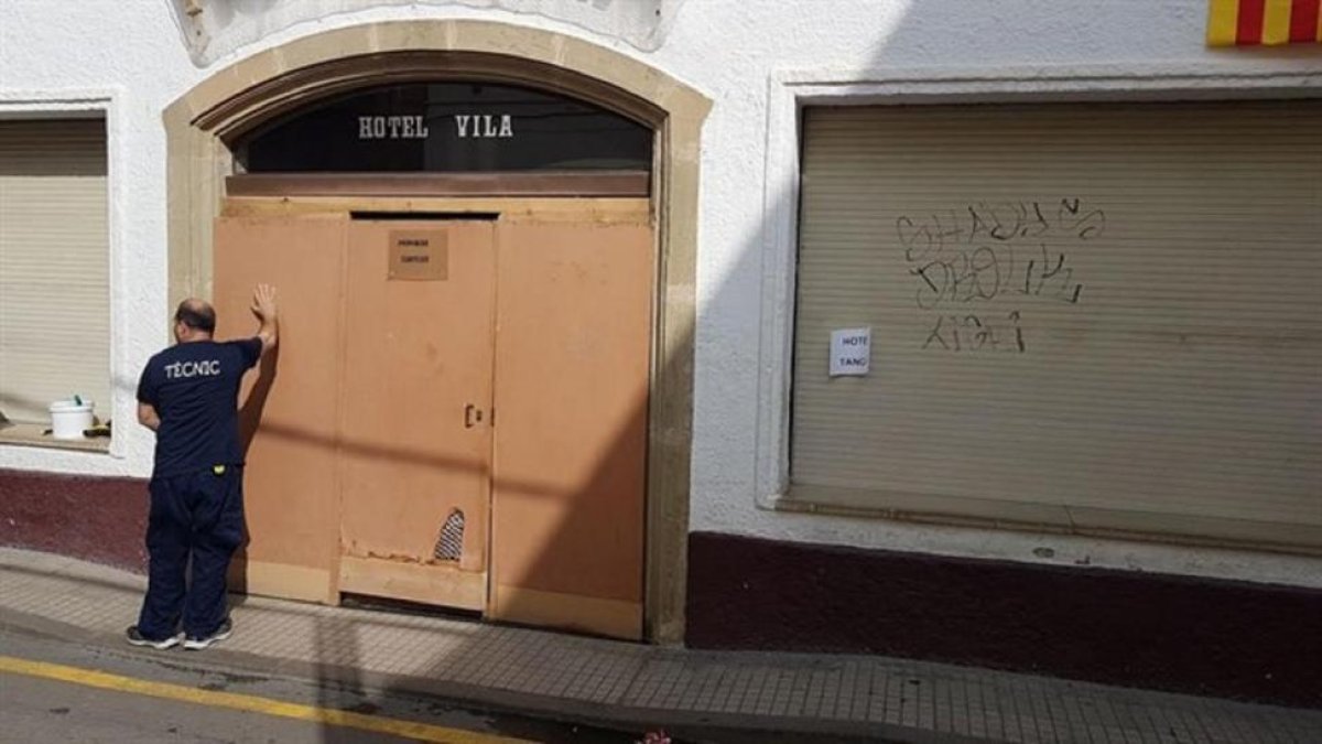 Entrada del Hotel, donde se produjeron los hechos-EUROPA PRESS