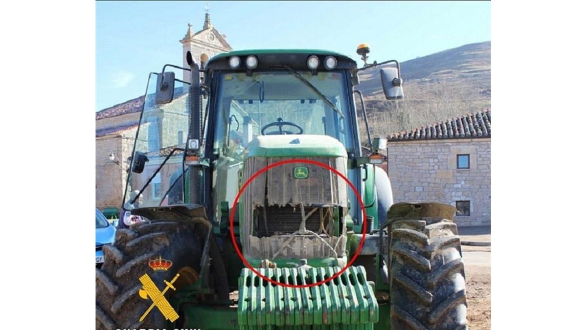 Imagen de uno de los tractores que ha sufrido los robos.-EUROPA PRESS