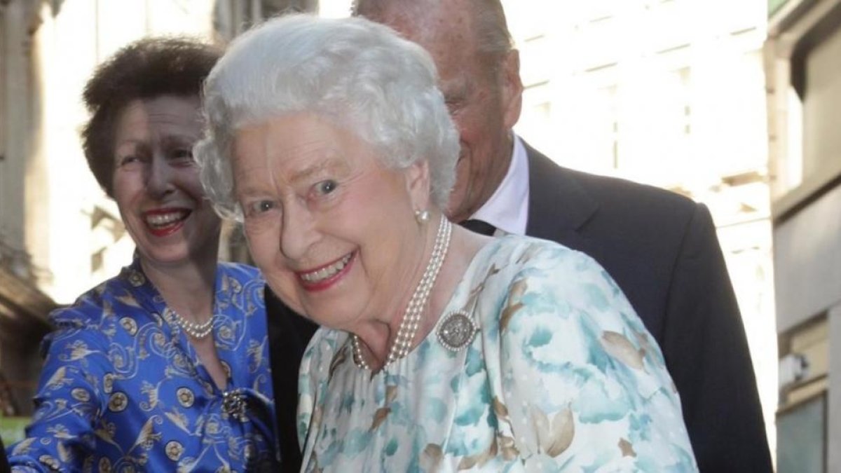 La reina Isabel II en Londres.-YUI MOK