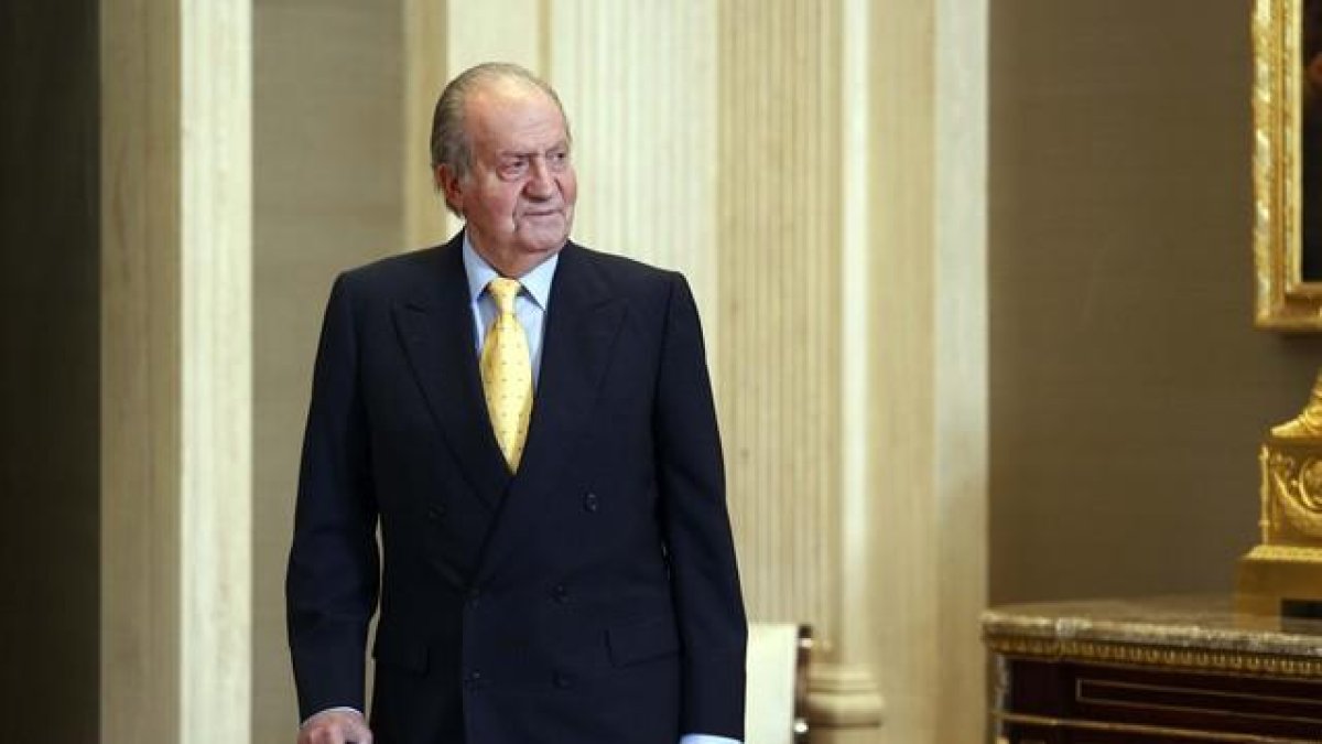 El Rey Juan Carlos, en una imagen de archivo-DAVID CASTRO