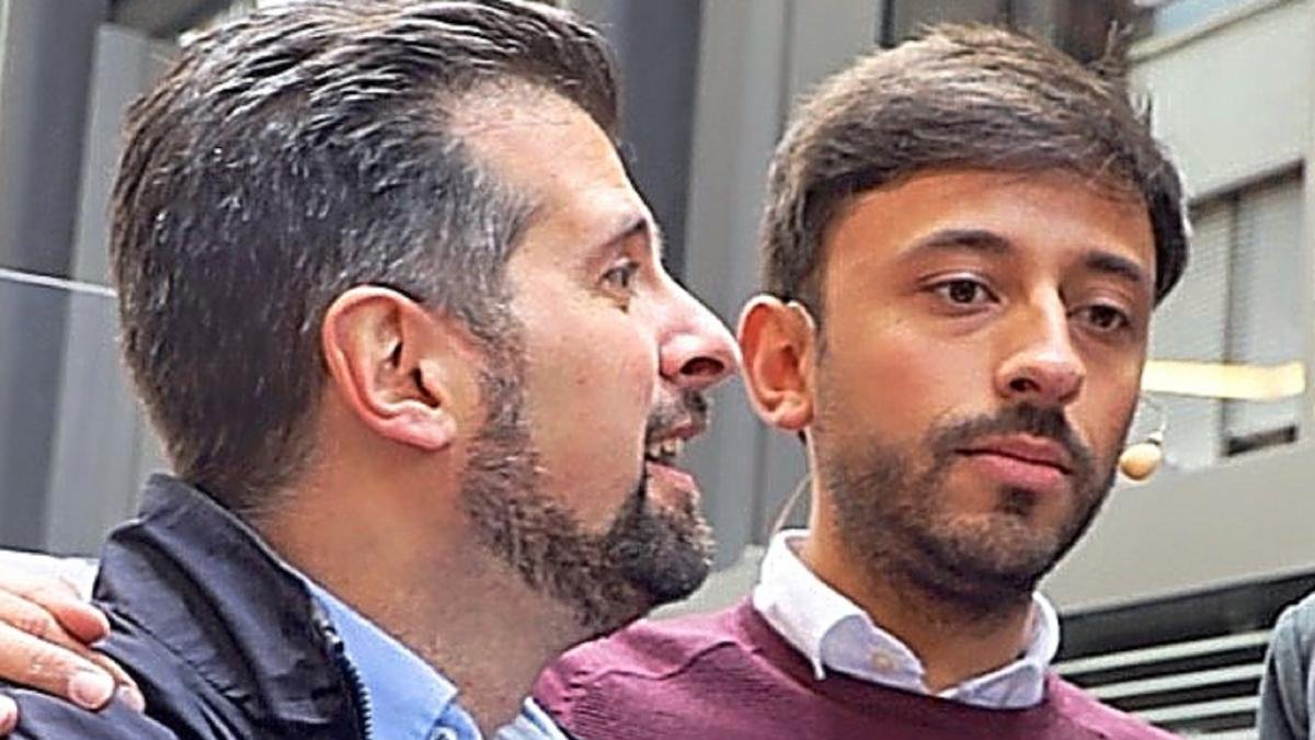 Tudanca y Francisco Díaz, en una imagen de archivo.-ICAL