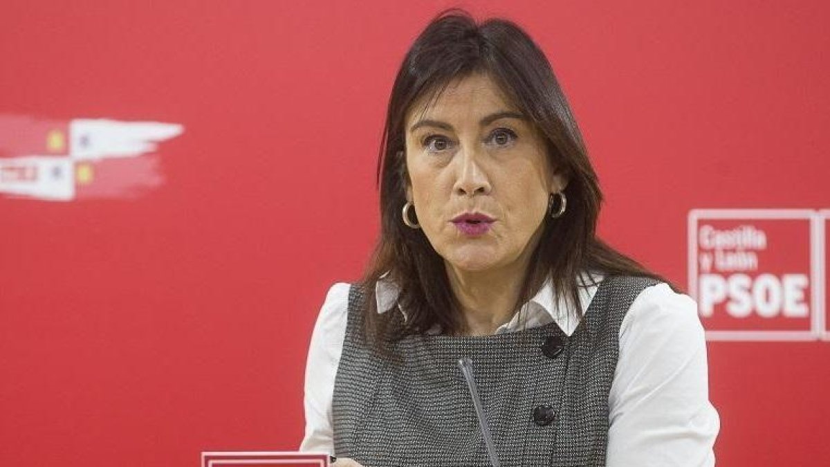 La secretaria de Organización del PSCyL, Ana Sánchez. Imagen de archivo.-ICAL
