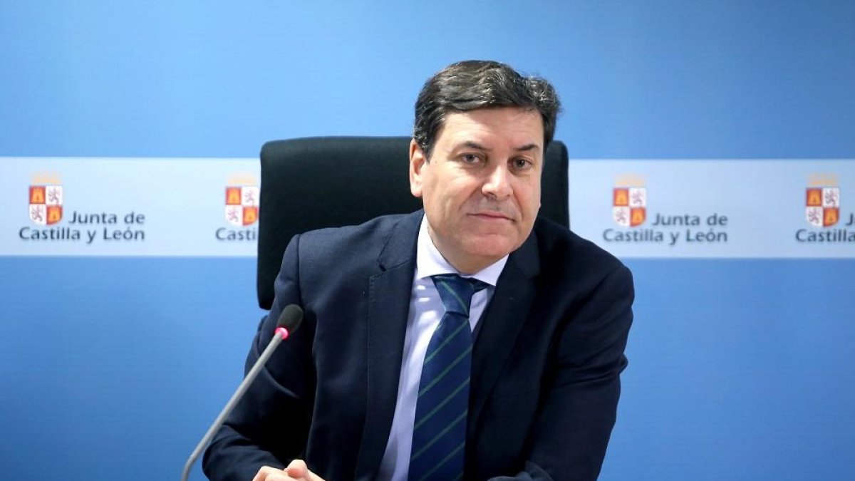 Consejero de Economía y Hacienda de la Junta de Castilla y León, Carlos Fernández Carriedo.- E. M.