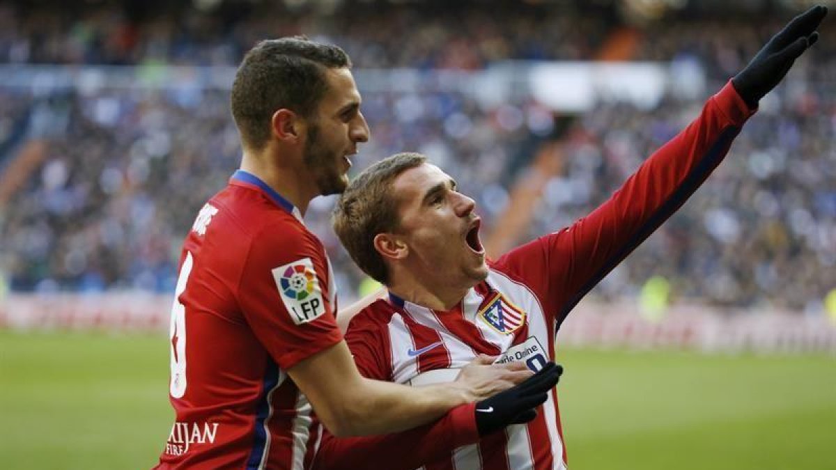 Griezmann celebra su gol.-EFE