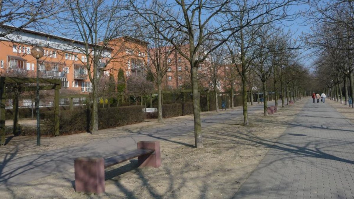 La localidad de Ludwigshafen, en cuyo mercado de Navidad puso el menor detenido una bomba.-WIKIMEDIA