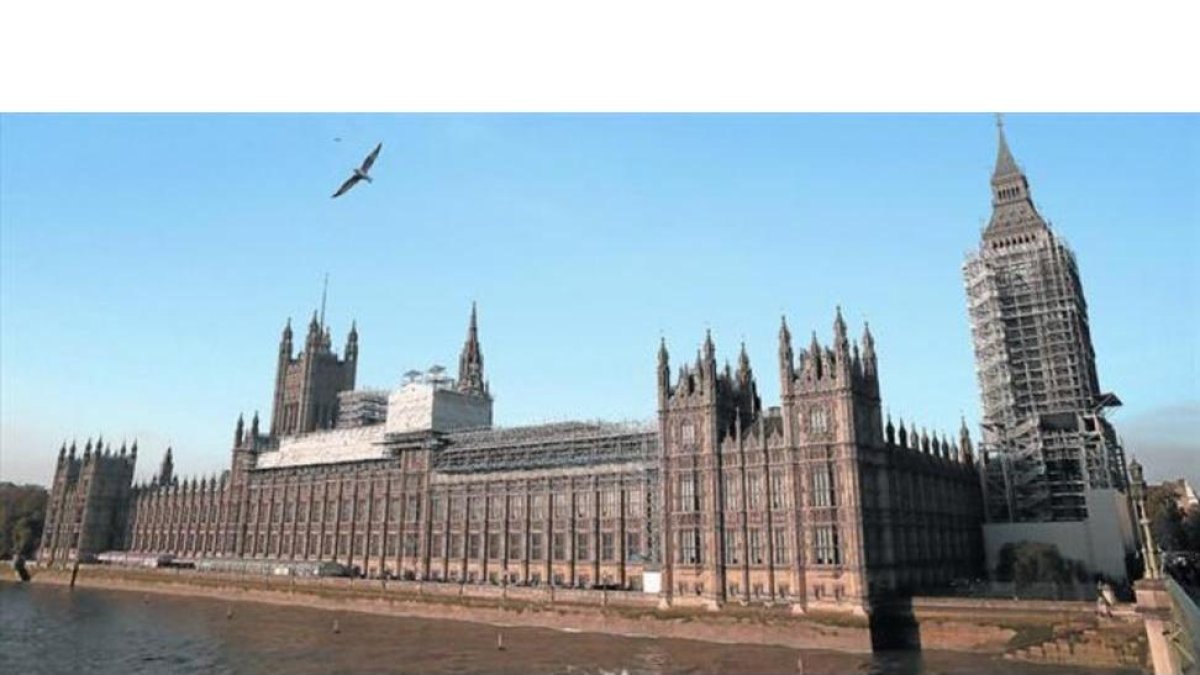 El Palacio de Westminster, sede del Parlamento británico, en Londres.-AFP / DANIEL LEAL-OLIVAS