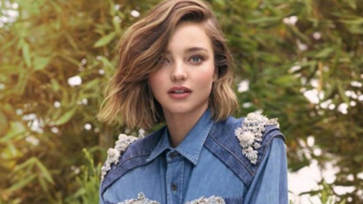 La 'top' Miranda Kerr.-