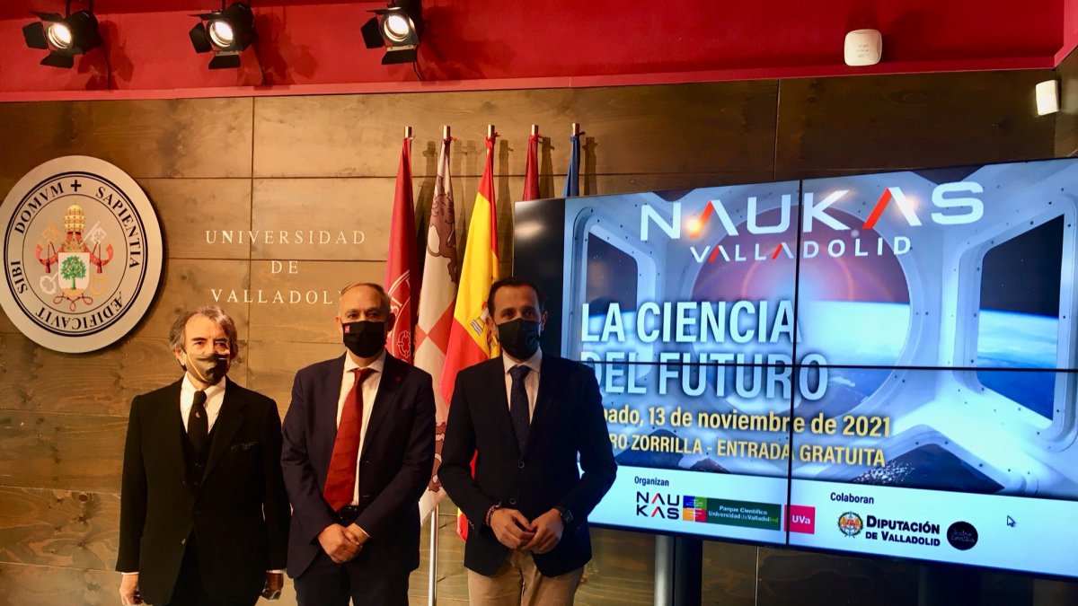 Presentación del evento Naukas. / Uva