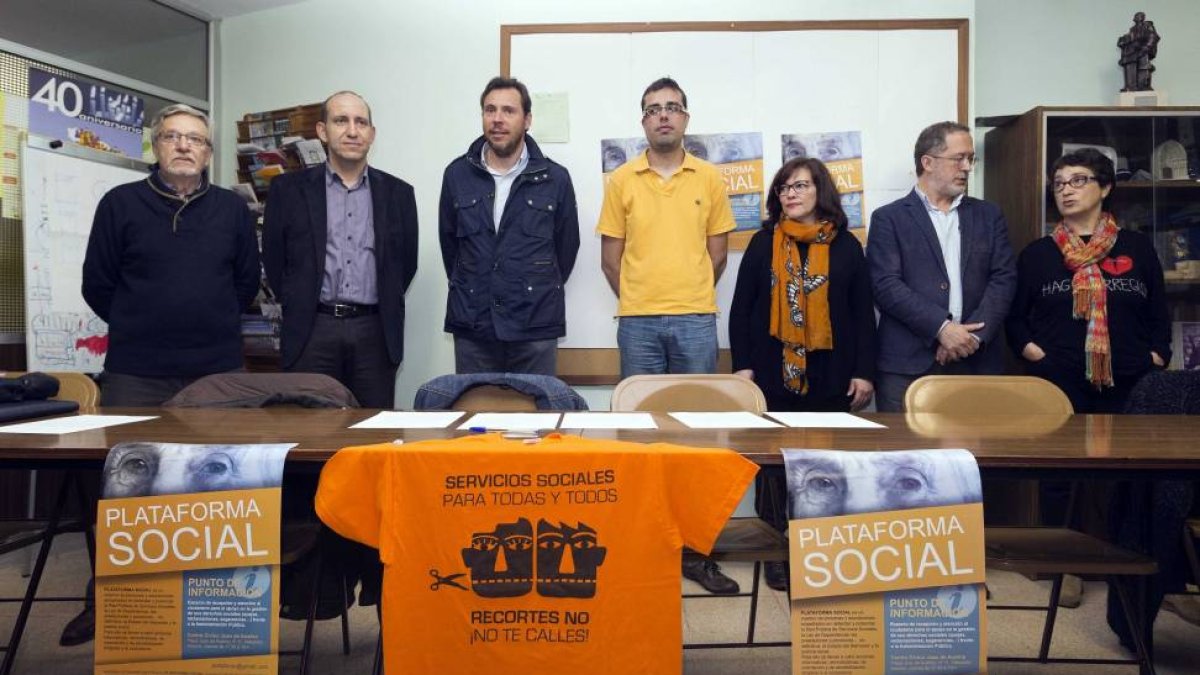 La Plataforma Social de Valladolid informa de las demandas que plantean a los partidos políticos de cara a las elecciones y los compromisos adquiridos por las formaciones que se presentan a los comicios-Ical