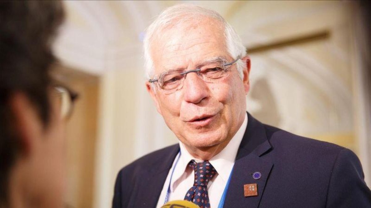 El ministro de Exteriores, Josep Borrell.-EFE / FLORIAN WIESER