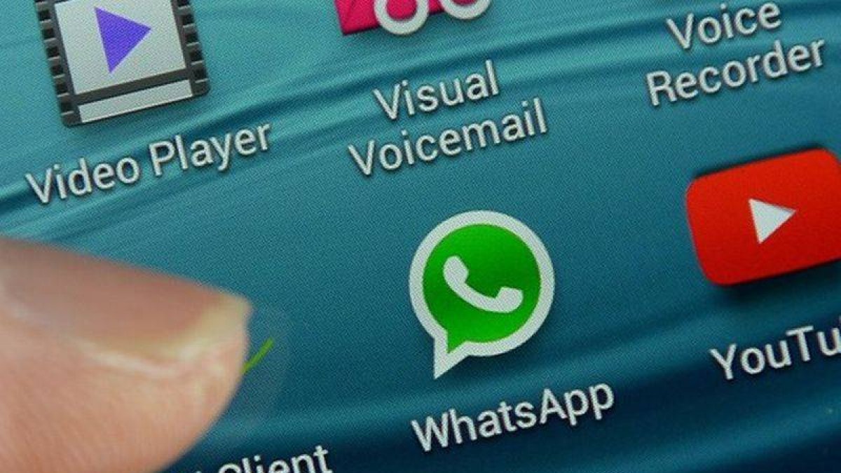 La popular aplicación de WhatsApp.-Foto: STAN HONDA / AFP
