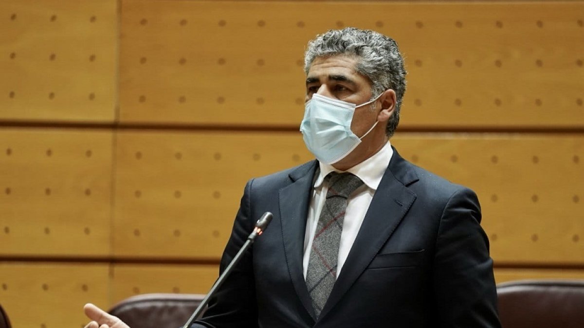 El senador Alberto Plaza pide la conexión de las autovías Valladolid-León o Valladolid-Soria. -ICAL