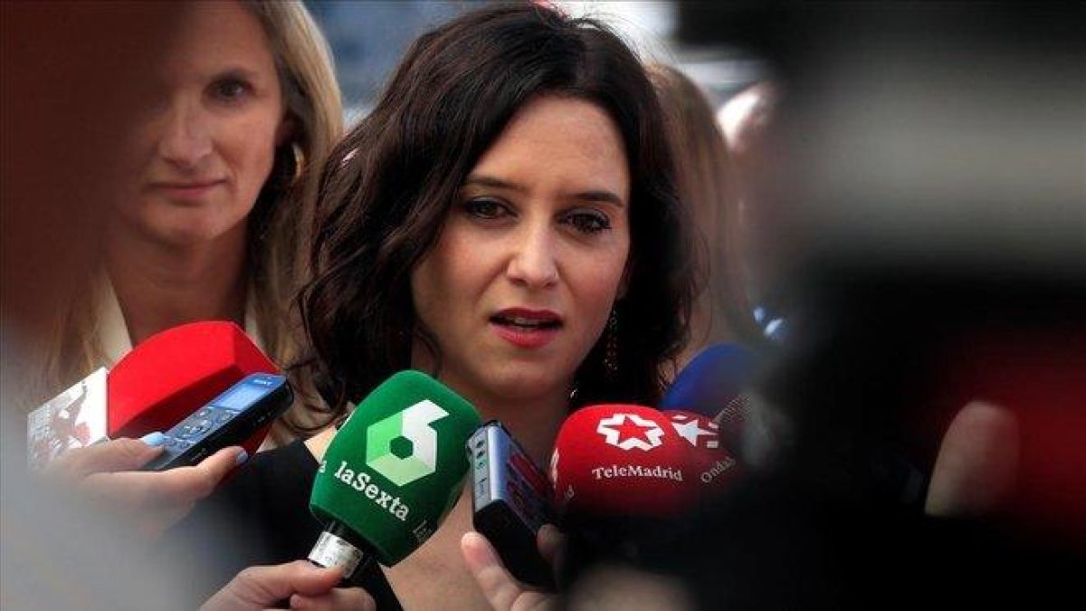 Isabel Díaz Ayuso, presidenta de la Comunidad de Madrid-EFE / FERNANDO ALVARADO