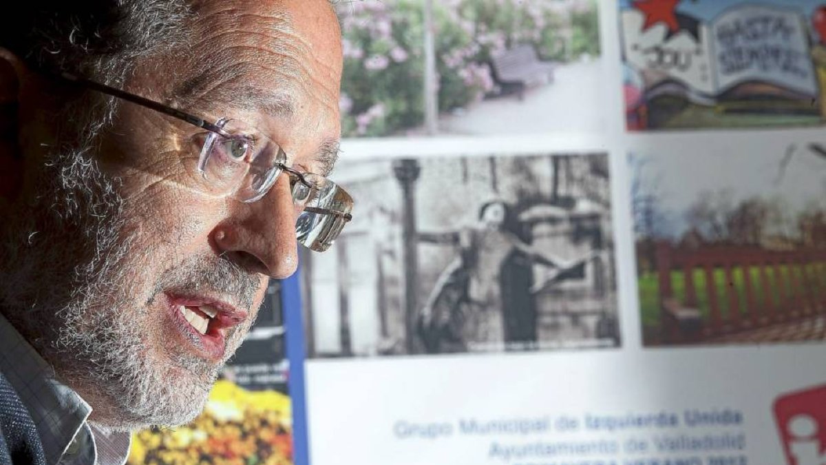 Manuel Saravia, candidato de Valladolid Toma la Palabra-Pablo Requejo