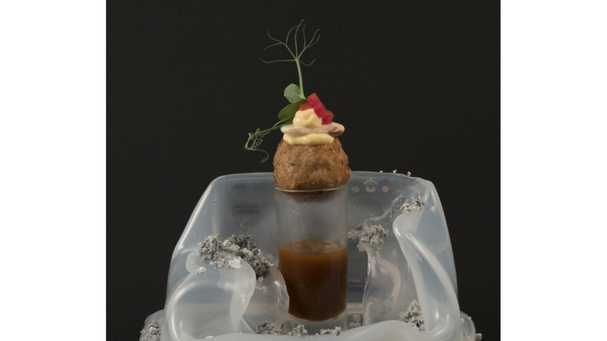 'Ave Fénix', pincho ganador del Concurso Provincial. / E. M.