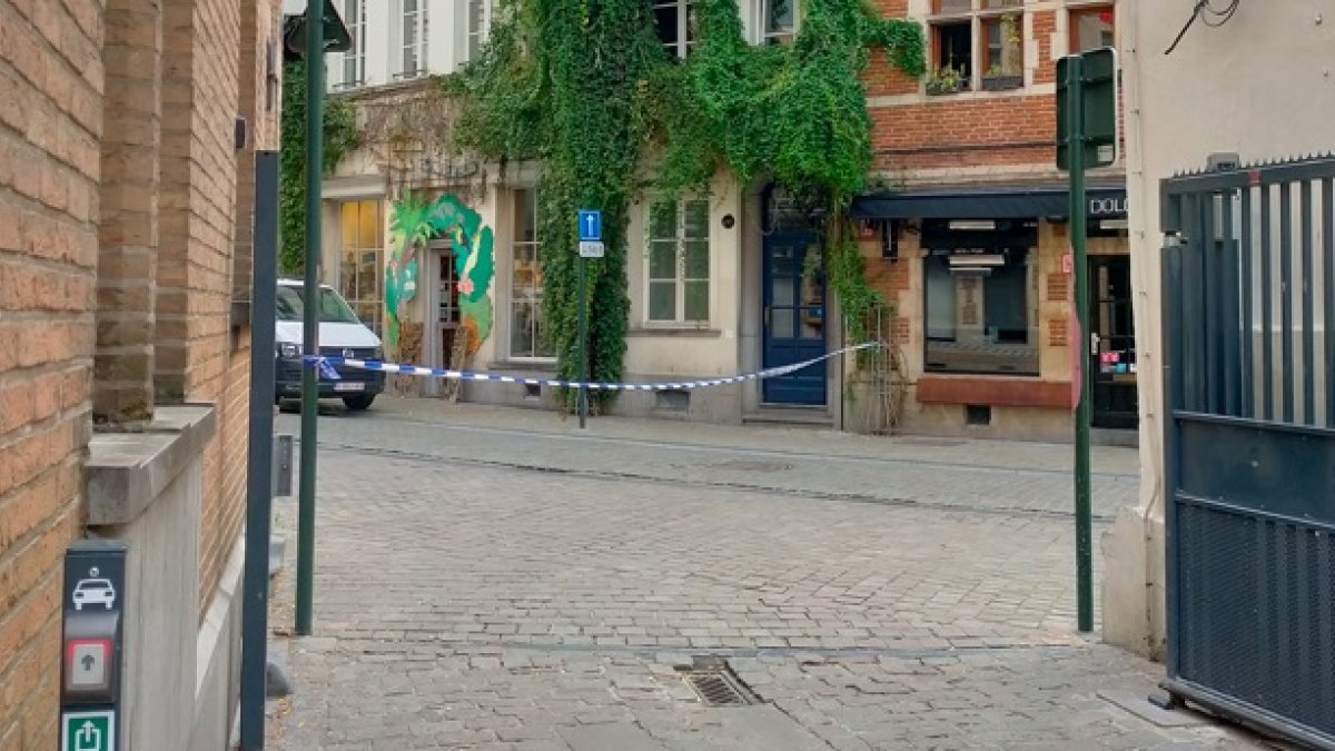 Rue du Midi en Bruselas, donde vivía la enfermera vallisoletana. DX1