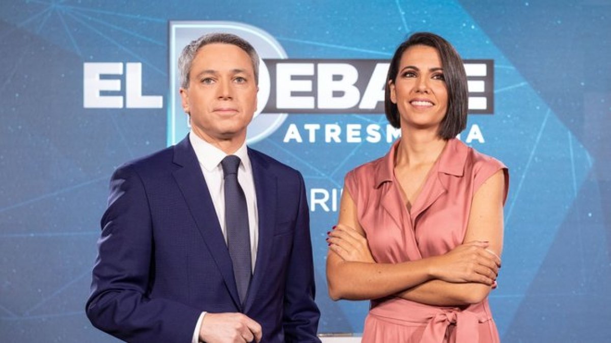 Ana Pastor y Vicente Vallés, presentadores de El debate de Atresmedia Televisión.-ATRESMEDIA TELEVISIÓN