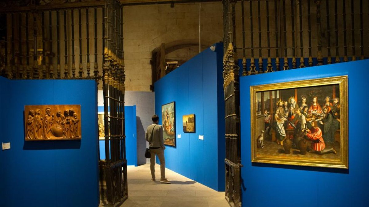 Pase de prensa previo a la inauguración de la exposición Aqua de las Edades del Hombre.-ICAL
