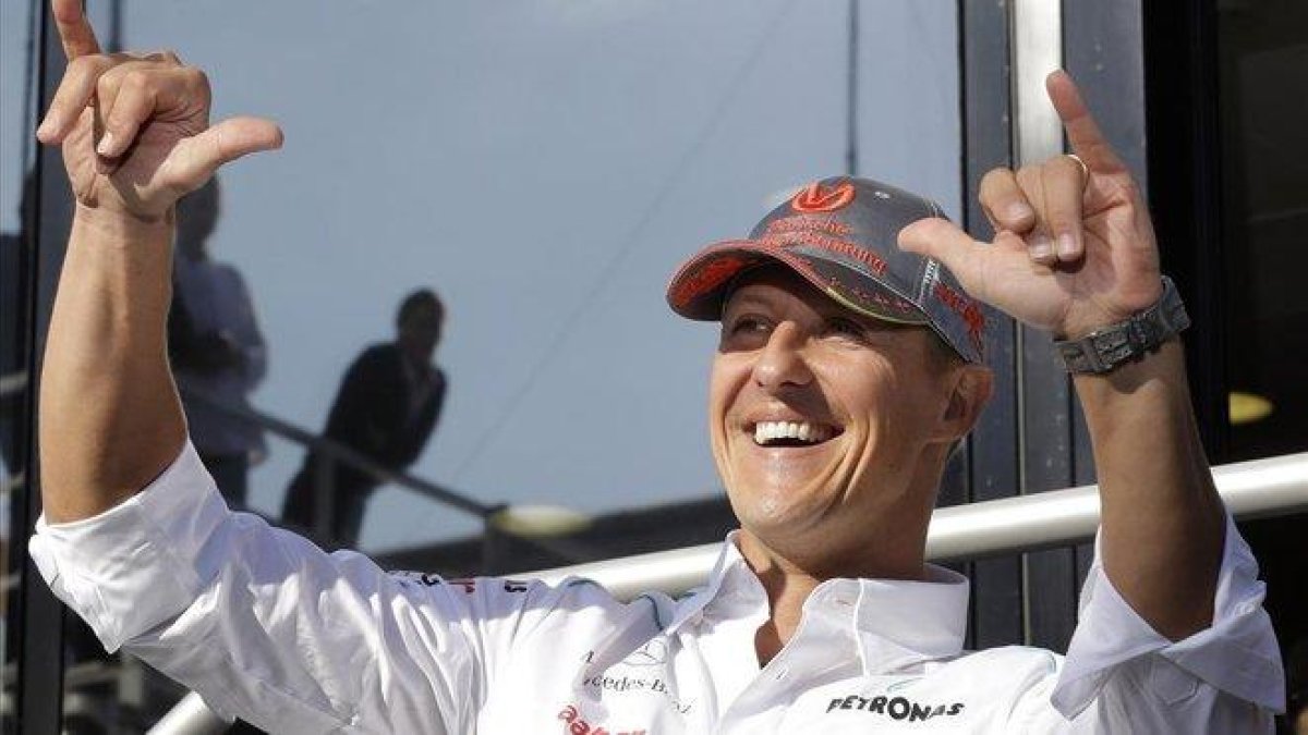 Michael Schumacher, en una imagen del 2012.-