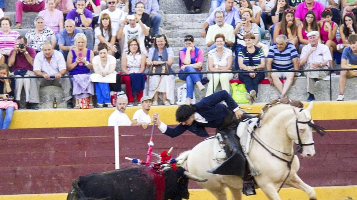El rejoneador Diego Ventura, en una imagen de archivo.- E. M.