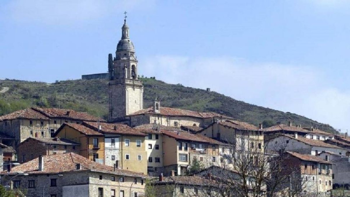 Vista general de Treviño, en la provincia de Burgos.-E. M.