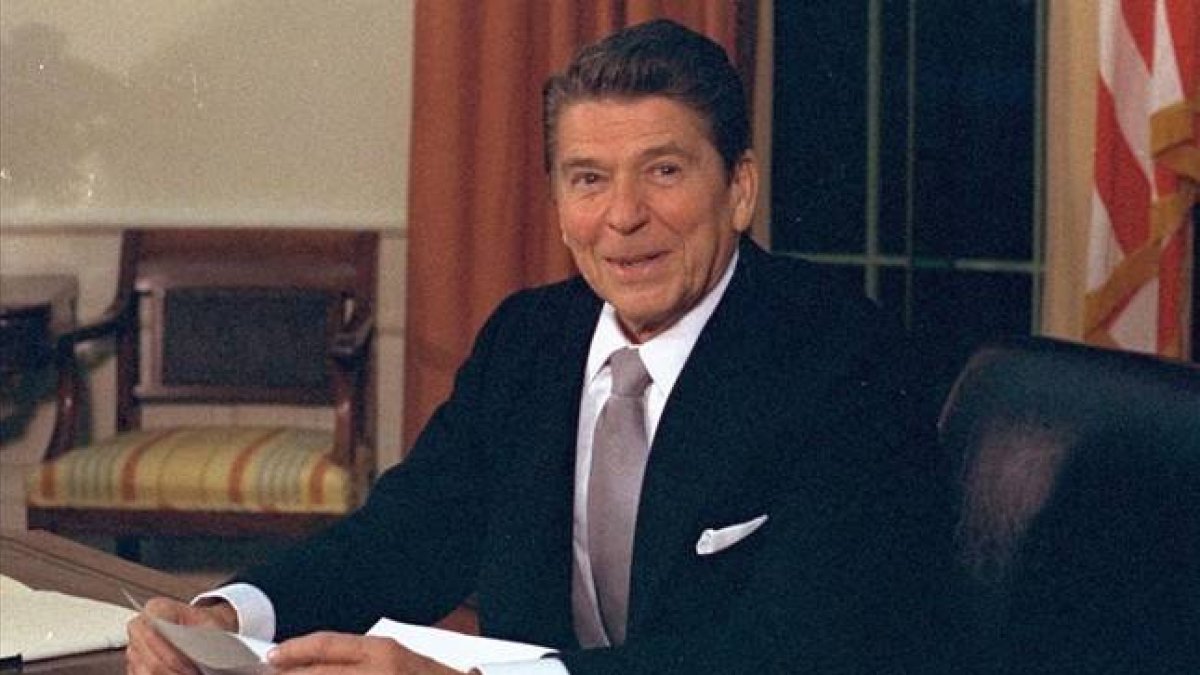 Ronald Reagan, presidente de EEUU entre 1981 y 1989.-Foto: ARCHIVO
