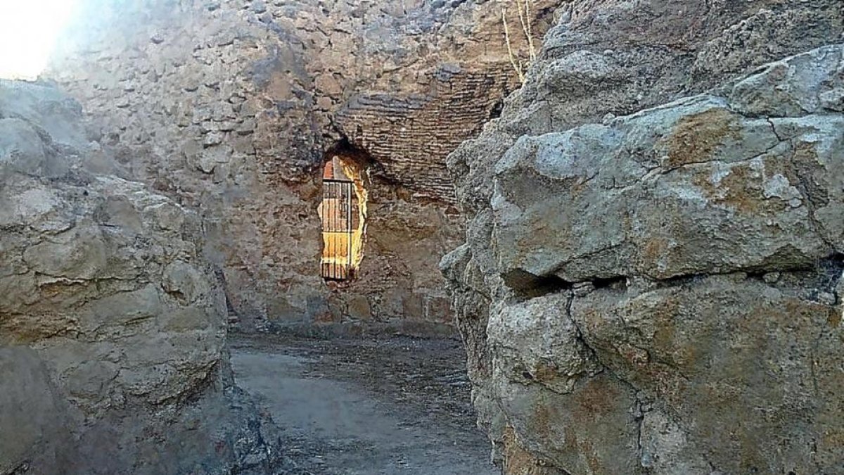 Ruinas del Castillo de Alaejos en una imagen de archivo.- E.M.