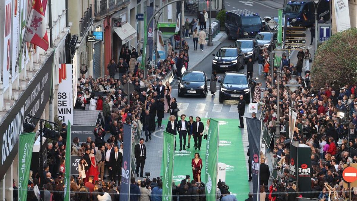 Inauguración 68Seminci. -E.M.