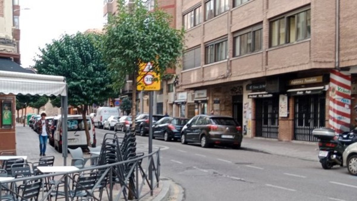 Calle Paraíso en Valladolid. E.M.